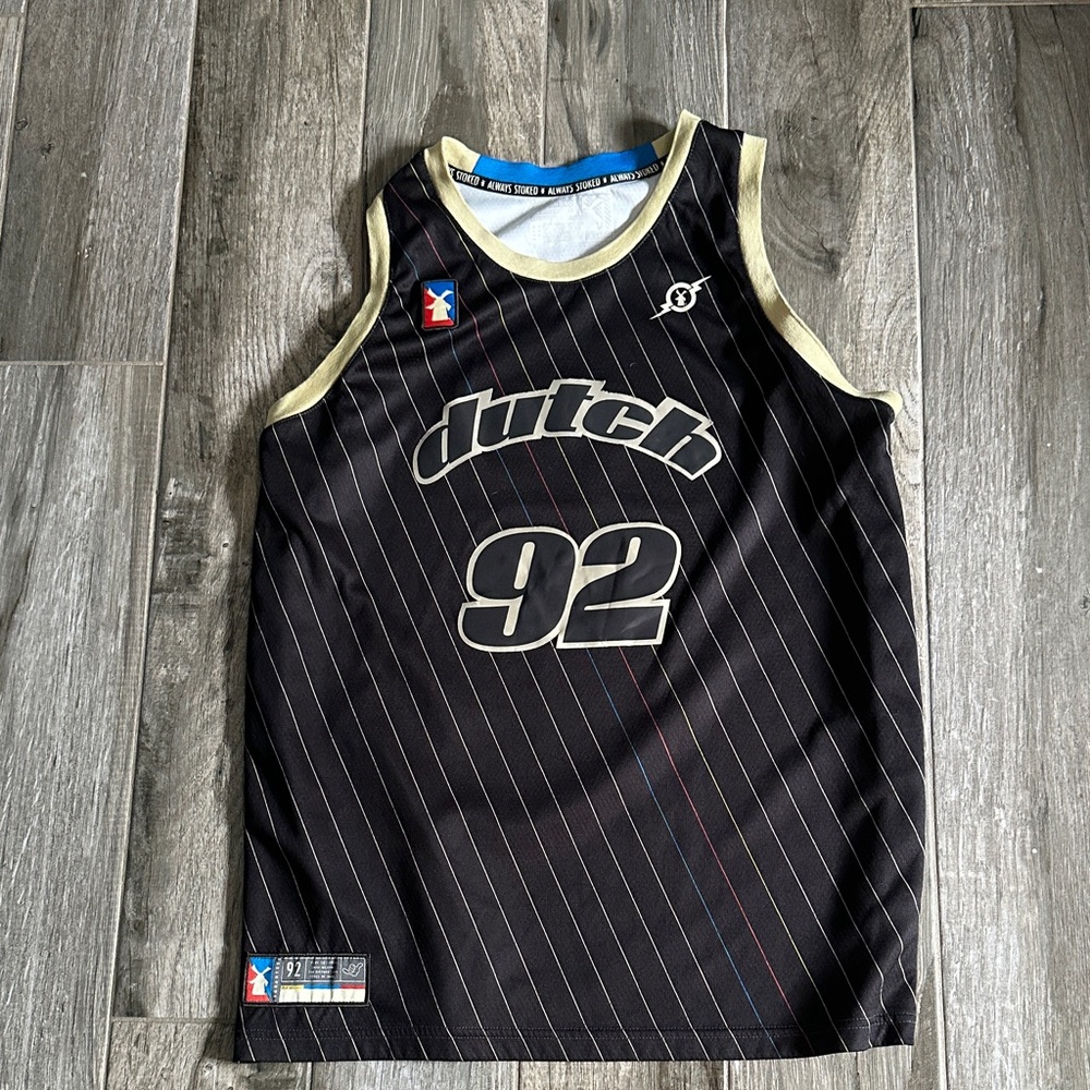 Dutch Bros Black and Gold Jersey